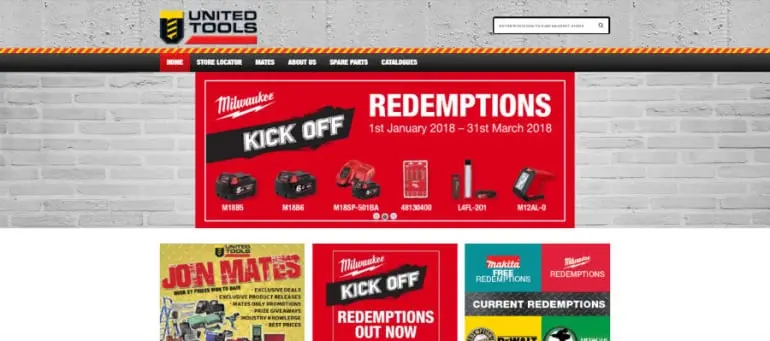 United Tools website - Hugh Chastons work history